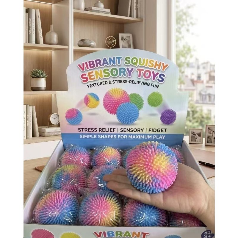 Squishy Pastel Ball 8cm Squishy Pastel Ball 8cm (12pcs in box) - Image 1