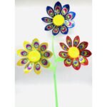 Windmill Laser – Three Peacock Flowers - Image 2