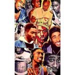 Canvas 120x50cm Tupac