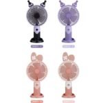 USB Sanrio Fan With Stand (One Speed)