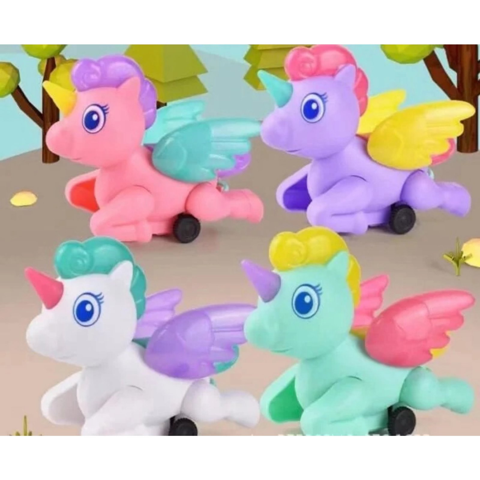 Unicorn-Pull-String-Toy.jpg Unicorn Pull String Toy (12pcs in box) - Image 1