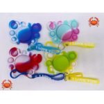 Pop Key Ring Crab Octopus