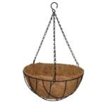 Garden Hanging Basket with Liner 355mmx165mm #16