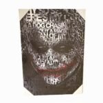 Canvas 42x57cm Joker Face With Words