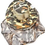 Sun Hat Camo Design With Net Cover - Image 2