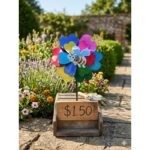 Windmill Rainbow Laser - Heart Shape Petal (Double Layers)