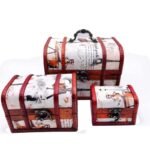 Wooden Box 3 in 1 (22cm) White