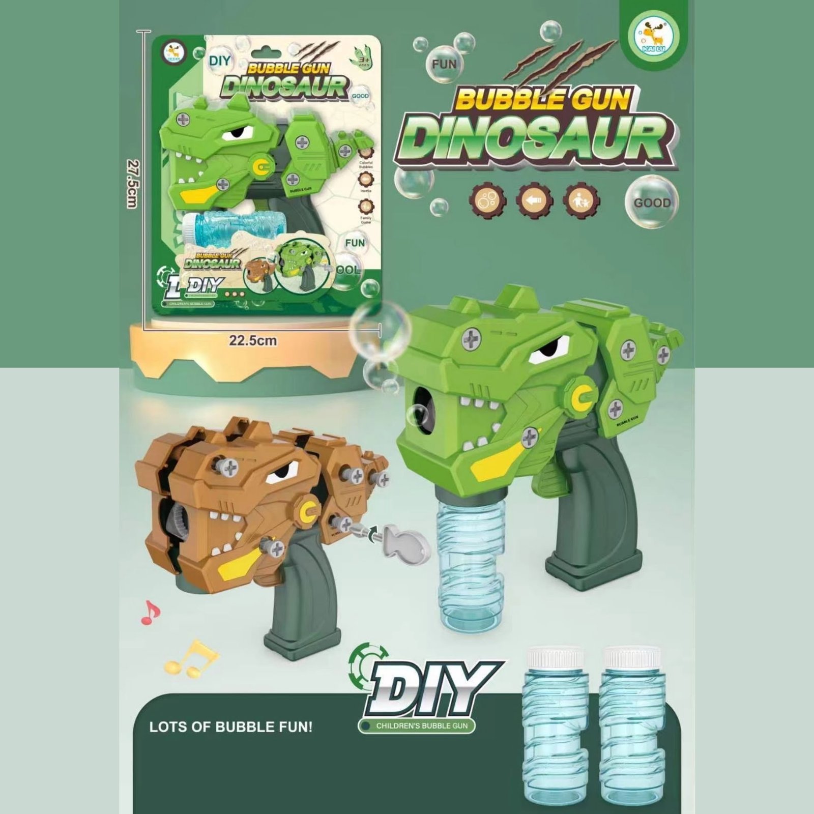 diydino2.jpg Bubble Gun Dinosaur DIY - Image 1