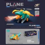 Dinosaur Transform Plane with Spray Function