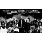 Canvas 120x50cm Rappers All Together