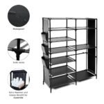 Double Row 7 layer Shoe Rack