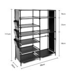 Double Row 7 layer Shoe Rack - Image 2