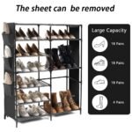 Double Row 7 layer Shoe Rack - Image 3