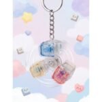 Clicky + Fidget Spinner Keyring