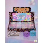 Squishy Cube - Clear/Glitter/Swril (12pcs) - Image 2